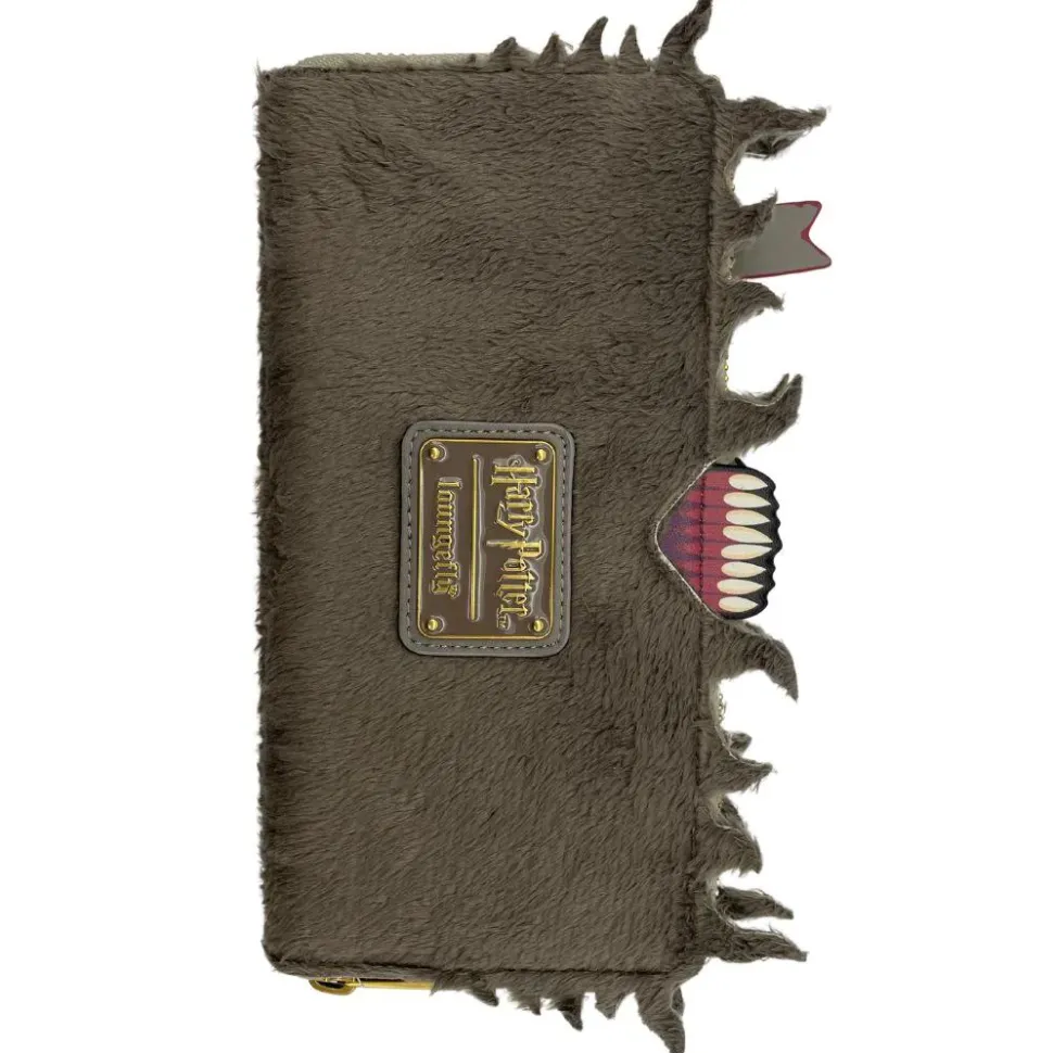 Harry Potter - Monster Book of Monsters 4” Faux Leather Zip-Around Wallet