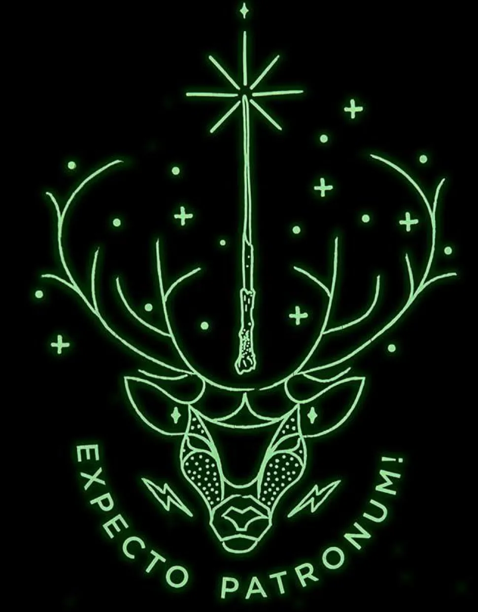 Harry Potter - Patronus Glow Knit Scarf