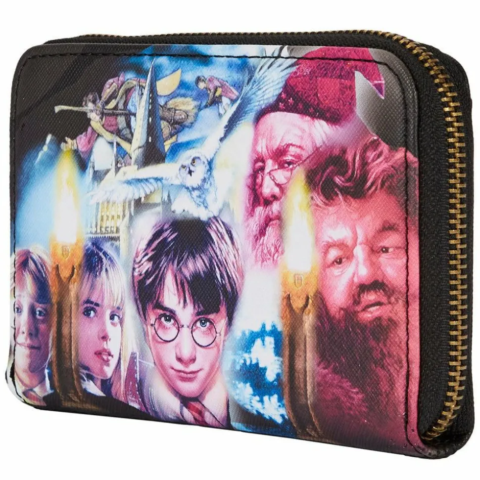 Harry Potter - Philosopher’s Stone 4” Faux Leather Zip-Around Wallet