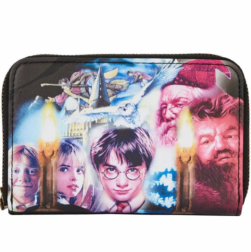 Harry Potter - Philosopher’s Stone 4” Faux Leather Zip-Around Wallet