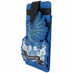 Harry Potter - Ravenclaw House Floral Tattoo 5" Faux Leather Card Holder