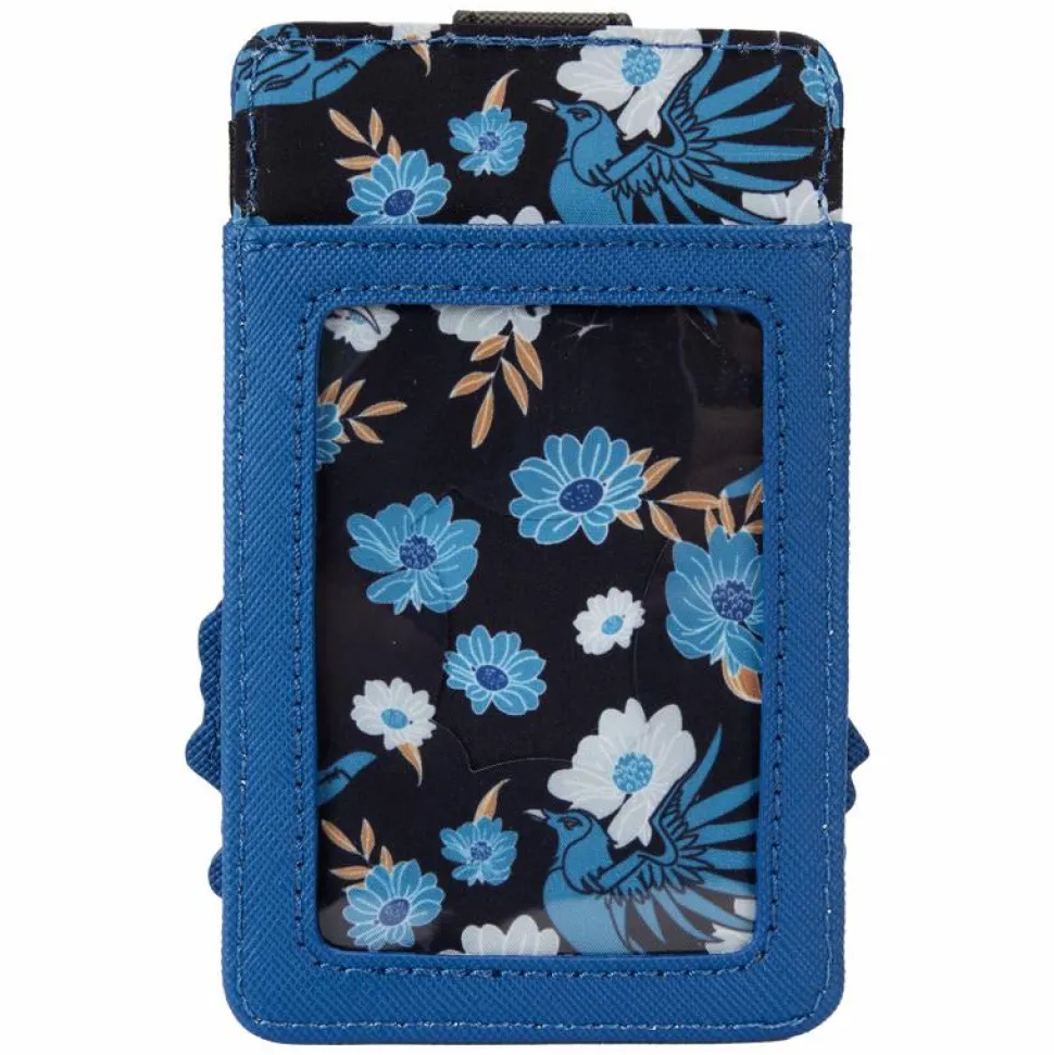 Harry Potter - Ravenclaw House Floral Tattoo 5" Faux Leather Card Holder