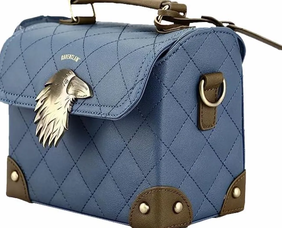 Harry Potter - Ravenclaw Mini-Trunk 7" Faux Leather Crossbody Handbag