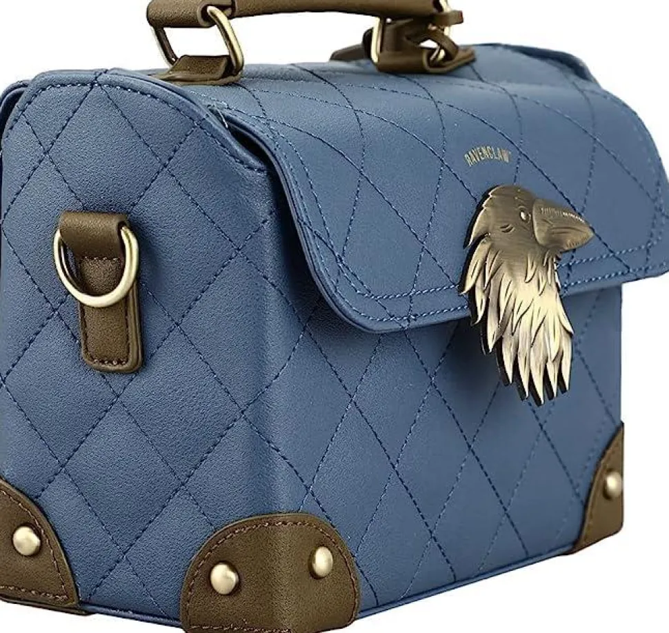 Harry Potter - Ravenclaw Mini-Trunk 7" Faux Leather Crossbody Handbag
