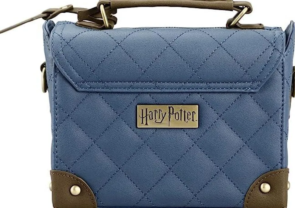 Harry Potter - Ravenclaw Mini-Trunk 7" Faux Leather Crossbody Handbag