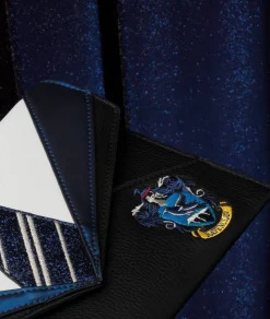Harry Potter - Ravenclaw School Uniform 9” Faux Leather Flap Clutch