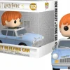 Harry Potter - Ron Weasley in Flying Car Pop! Rides Vinyl Figure