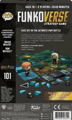 Harry Potter - Ron Weasley & Draco Malfoy Pop! Funkoverse Strategy Game 2-Pack