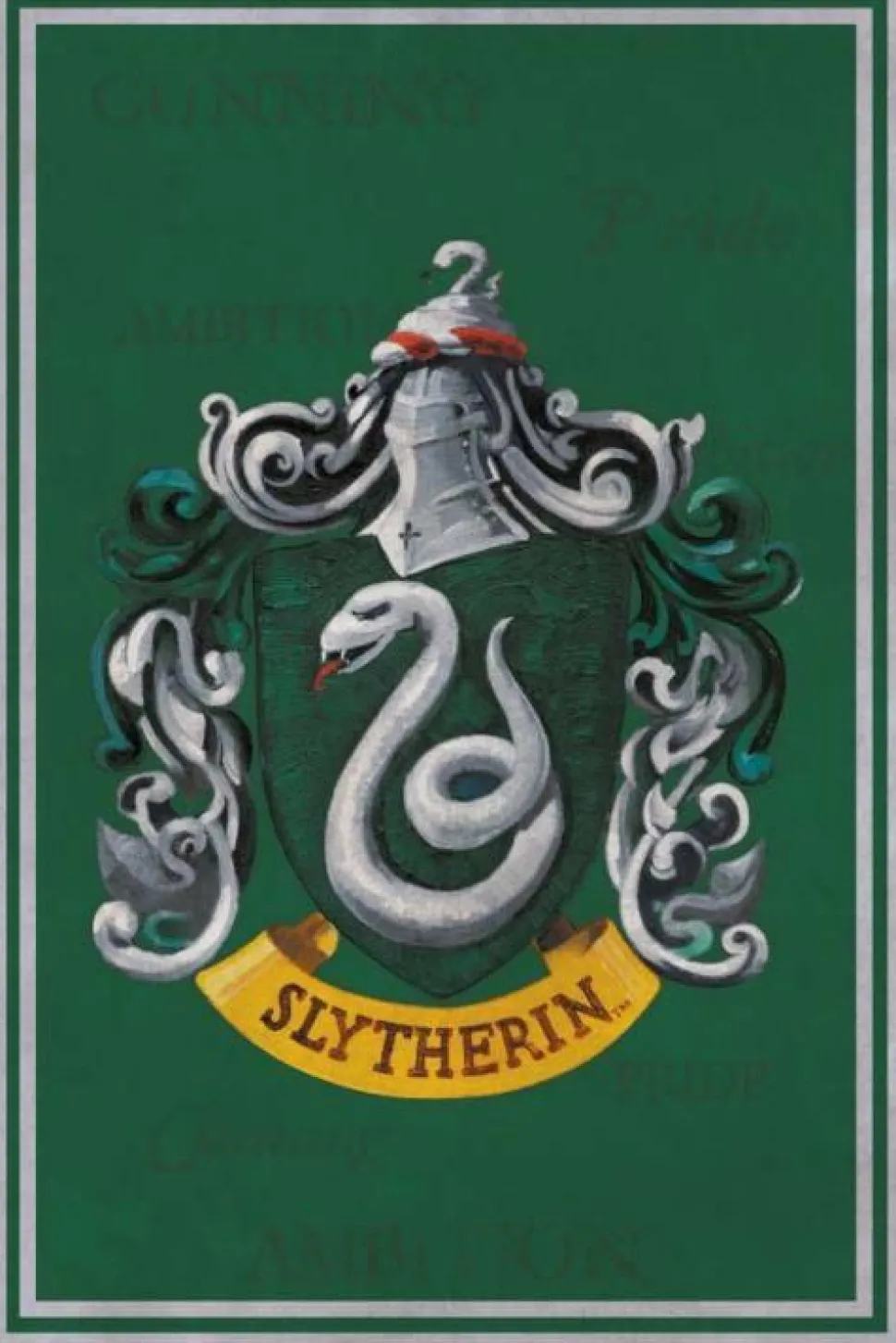Harry Potter - Slytherin Crest Poster (1064)