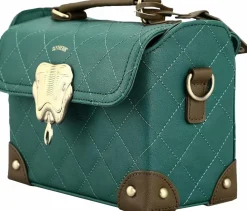 Harry Potter - Slytherin Mini-Trunk 7" Faux Leather Crossbody Handbag