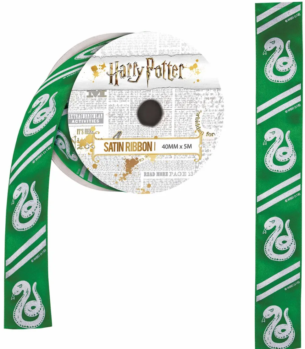 Harry Potter - Slytherin Satin Ribbon (5 Metres)