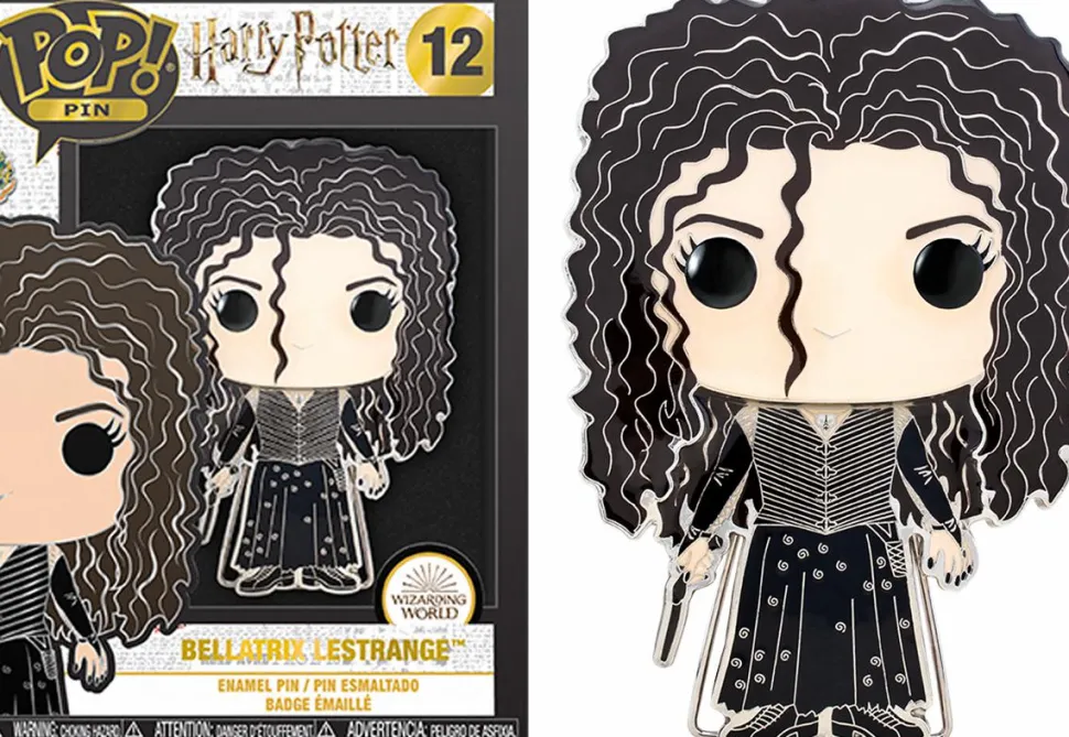 Harry Potter - The Demented 4” Pop! Enamel Pin Bundle (Set of 4)