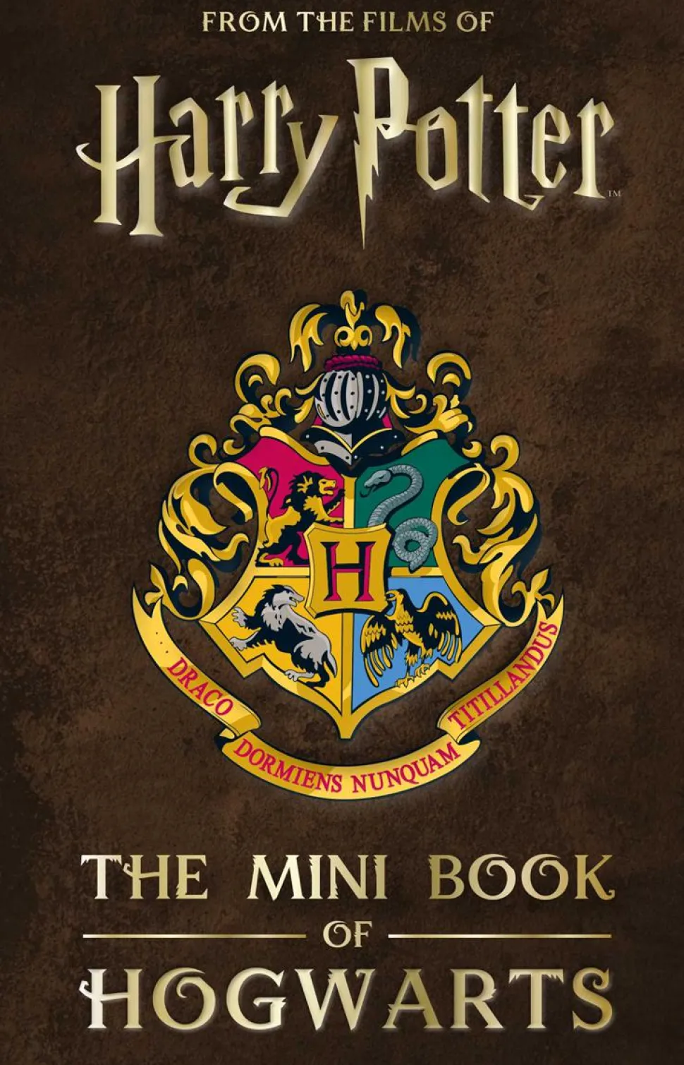 Harry Potter - The Mini Book of Hogwarts Hardcover Book