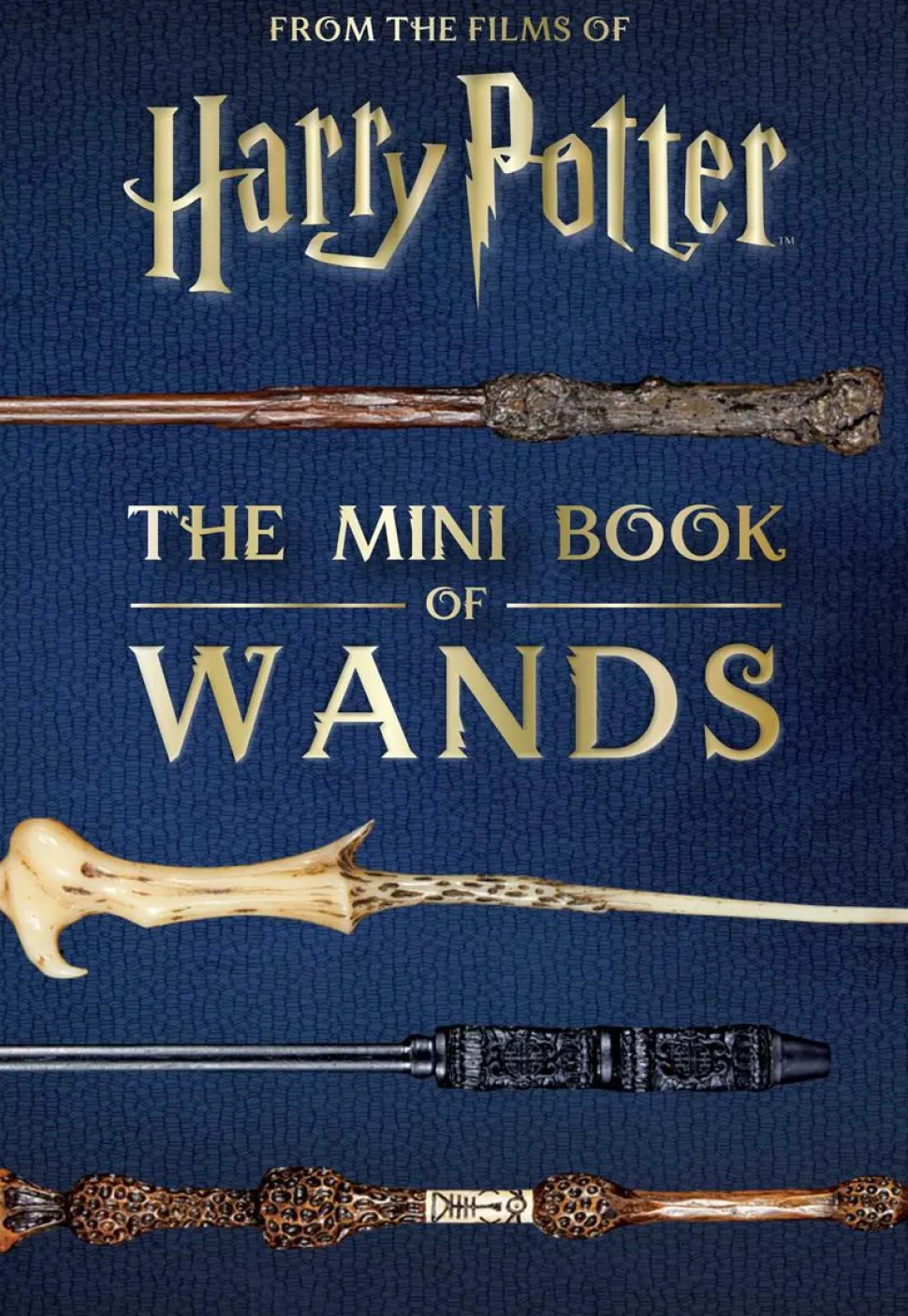 Harry Potter - The Mini Book of Wands Hardcover Book