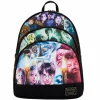 Harry Potter - Trilogy Triple Pocket 13” Faux Leather Mini Backpack