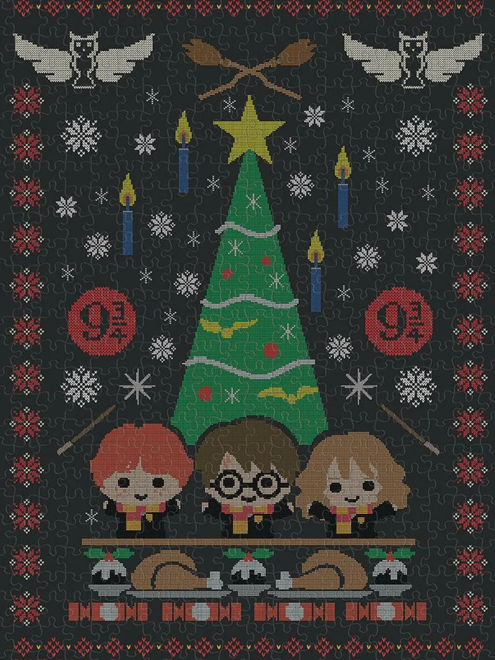 Harry Potter - Weasley Sweaters 550 Piece Jigsaw Puzzle