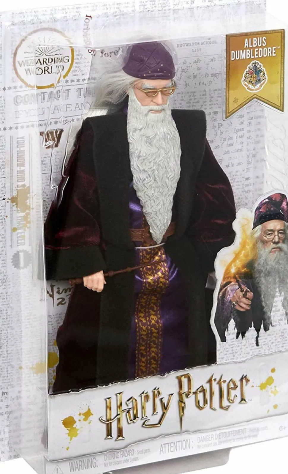 Harry Potter and the Chamber of Secrets - Albus Dumbledore 12” Doll **Non-Mint Packaging**
