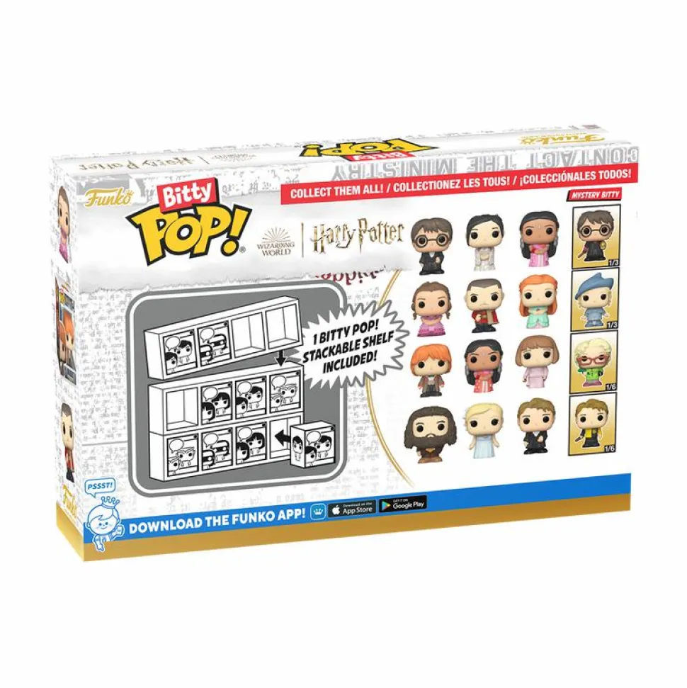 Harry Potter and the Goblet of Fire - Hagrid, Fleur, Cedric & Mystery Bitty Pop! Vinyl Figure 4-Pack