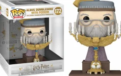 Harry Potter and the Prisoner of Azkaban - Albus Dumbledore with Podium Pop! Deluxe Vinyl Figure