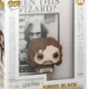 Harry Potter and the Prisoner of Azkaban - Wanted Poster with Sirius Black Pop! Covers Vinyl Figure