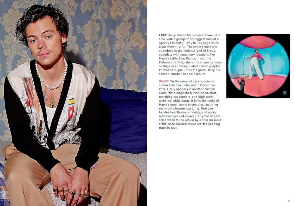 Harry Styles by Alex Bilmes Hardcover Book