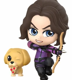 Hawkeye (2021) - Kate Bishop & Lucky Cosbaby (S) Hot Toys Figure