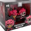 Hazbin Hotel - Alastor & Niffty Monitor Buddiez 2.5" Vinyl Figure 2-Pack