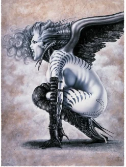 Heavy Metal - Banshee Fine Art Print by Olivia De Berardinis