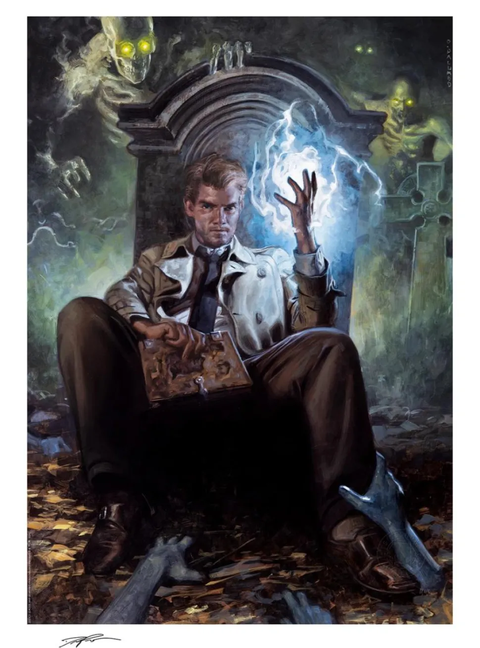 Hellblazer - John Constantine Fine Art Print by David Palumbo