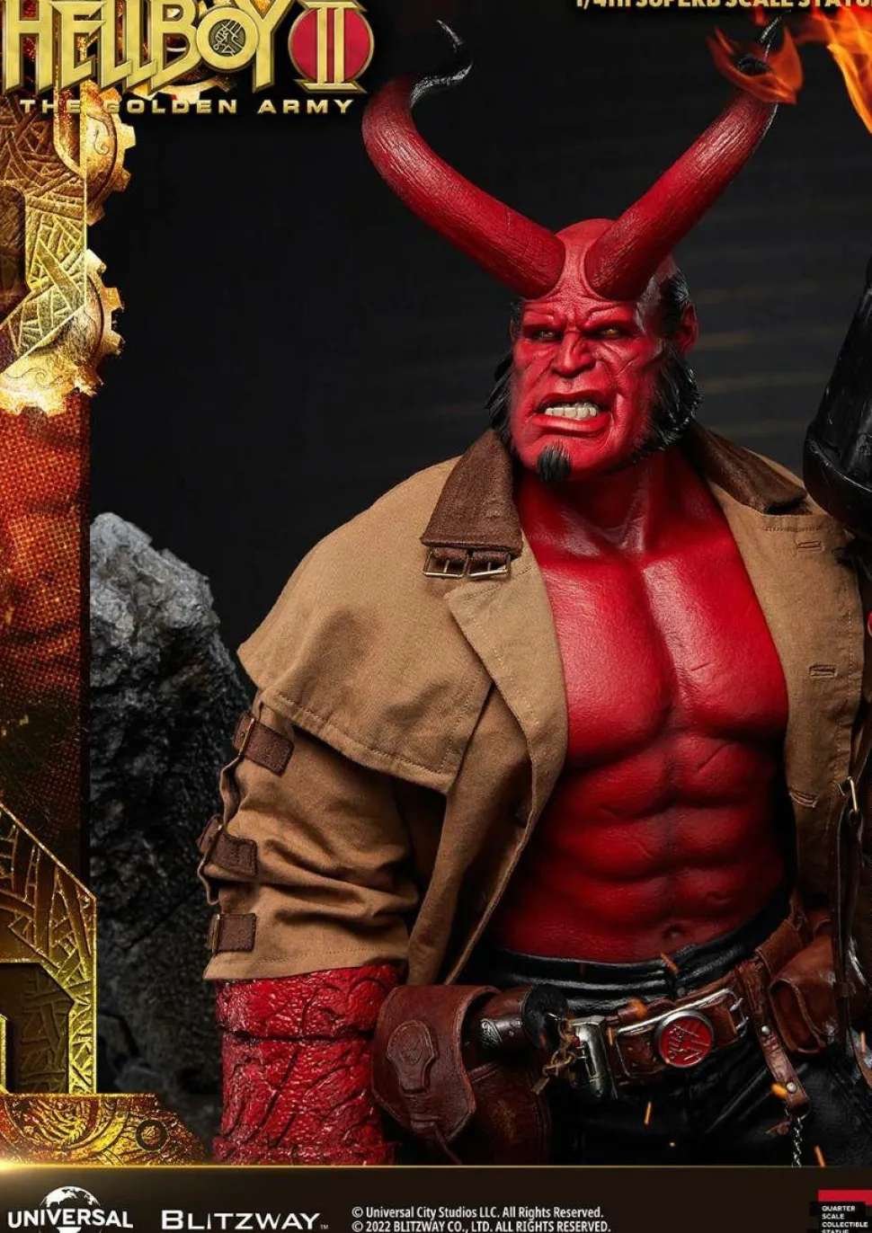 Hellboy 2 - Hellboy 1/4 Scale Statue