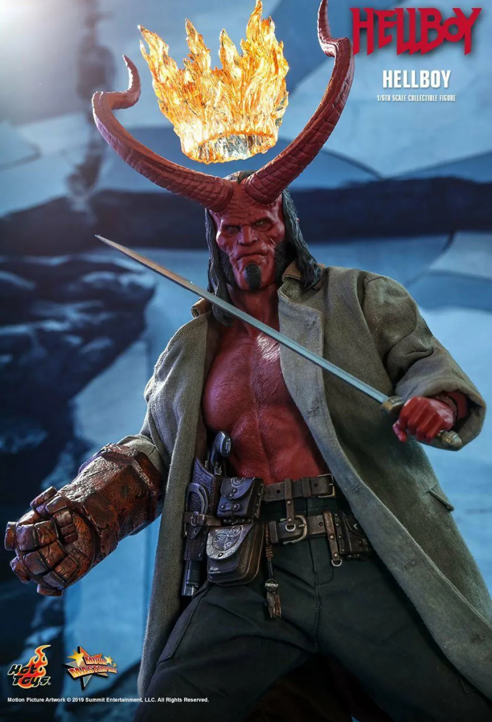 Hellboy (2019) - Hellboy 1/6th Scale Hot Toys Action Figure
