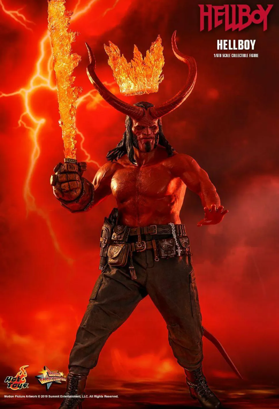 Hellboy (2019) - Hellboy 1/6th Scale Hot Toys Action Figure