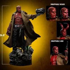Hellboy 2 - Hellboy with Big Baby 1/4th Scale Statue