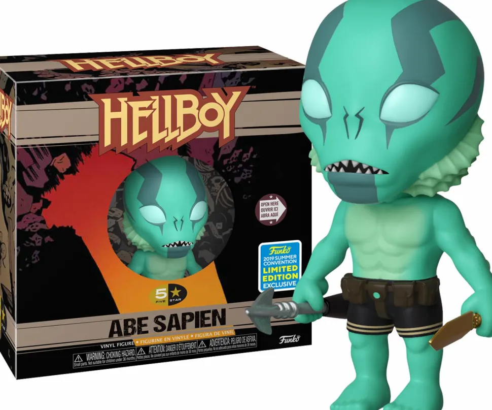 Hellboy - Abe Sapien 5 Star 4" Vinyl Figure (2019 Summer Convention Exclusive)