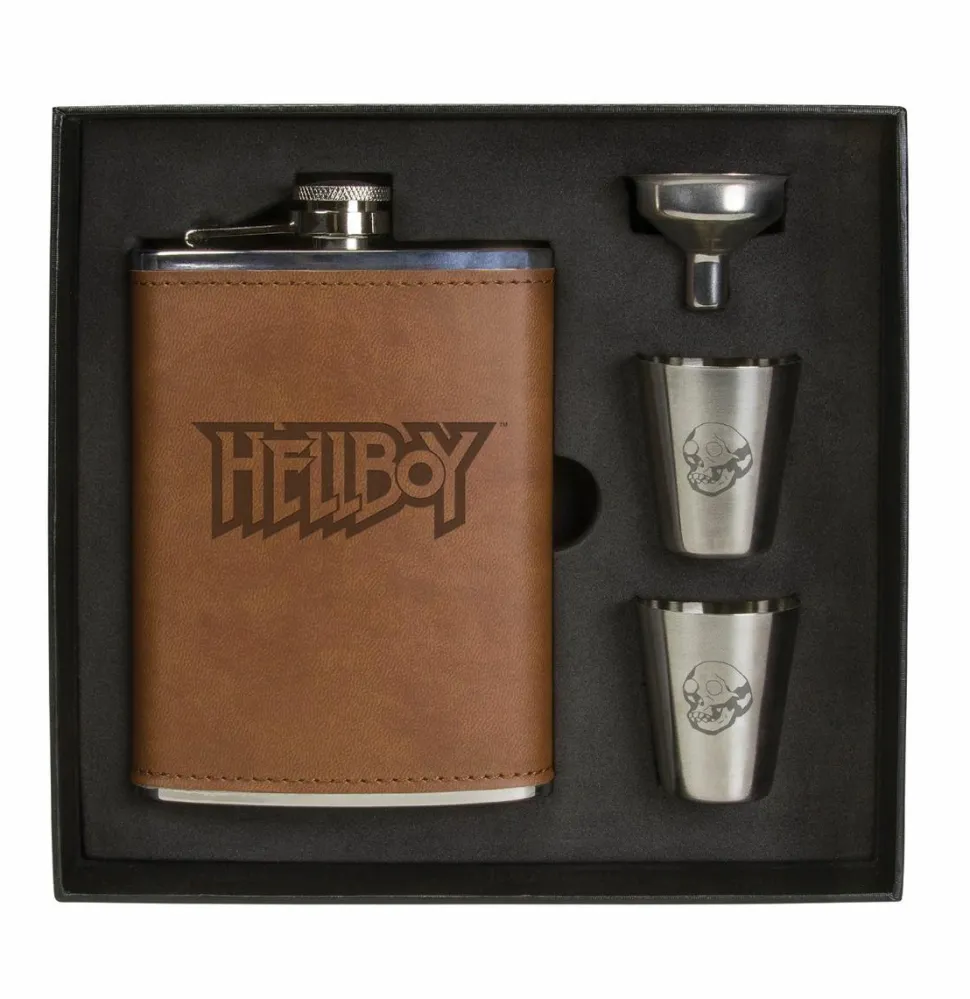 Hellboy - Deluxe Flask Set