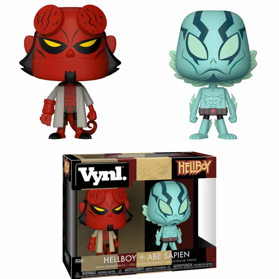 Hellboy - Hellboy & Abe Sapien Vynl. Vinyl Figure 2-Pack