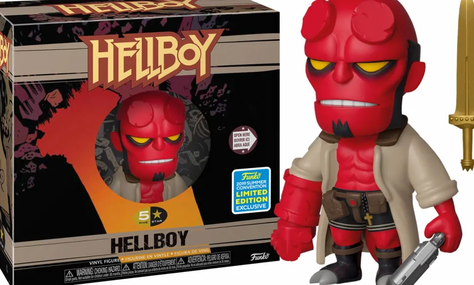 Hellboy - Hellboy 5 Star 4" Vinyl Figure (2019 Summer Convention Exclusive)