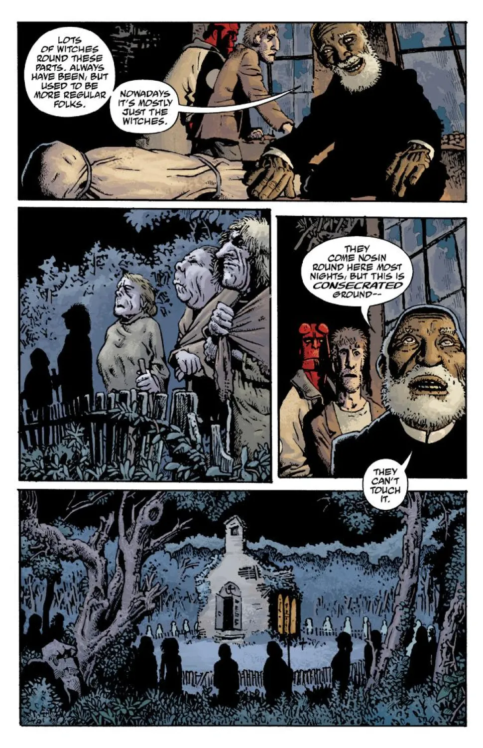 Hellboy - The Crooked Man & The Return of Effie Kolb Trade Paperback Book