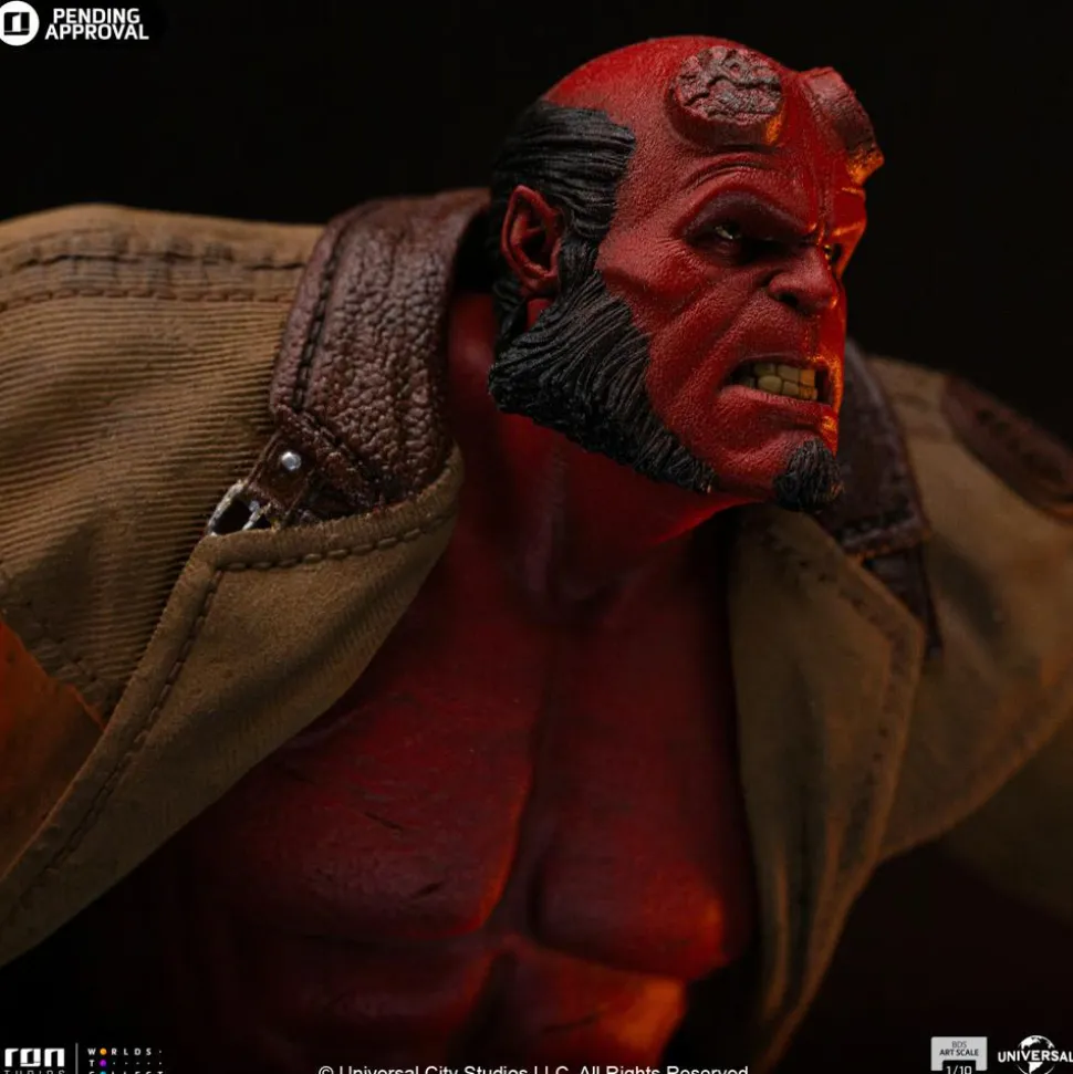 Hellboy 2: The Golden Army - Hellboy 1/10th Scale Statue
