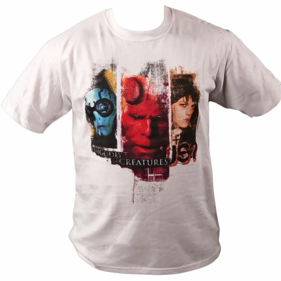 Hellboy - Ungodly Creatures White Male T-Shirt