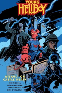 Hellboy - Young Hellboy: Assault on Castle Death Hardcover Book