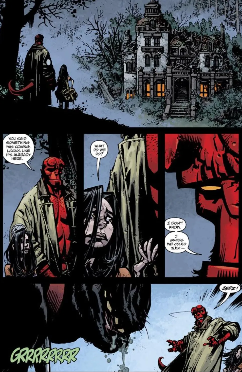 Hellboy and the B.P.R.D. - The Return of Effie Kolb and Others Trade Paperback Book