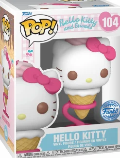 Hello Kitty & Friends - Hello Kitty as Ice Cream Cone Mystery Box (Includes Hello Kitty & 3 Exclusive Pop! Vinyl Figures)