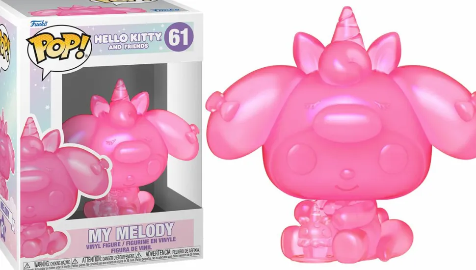 Hello Kitty & Friends - My Melody (Translucent Pink) Mystery Box (Includes My Melody & 3 Exclusive Pop! Vinyl Figures)