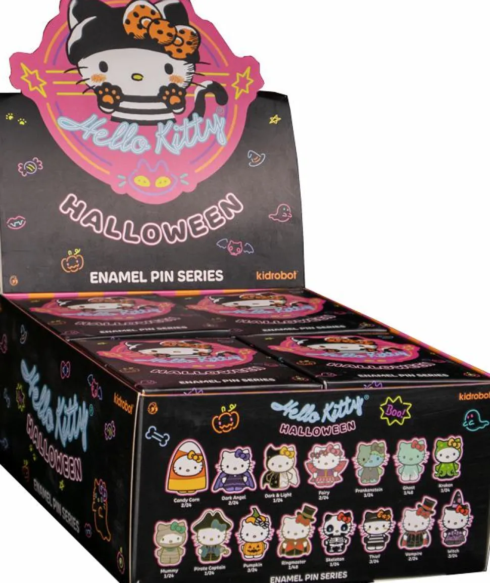 Hello Kitty - Halloween Blind Box Enamel Pin (Display of 24)