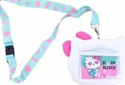Hello Kitty - Hello Kitty Lanyard with Plush Card Holder Pouch
