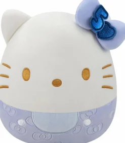 Hello Kitty - Hello Kitty with Blue Bow 50th Anniversary Squishmallows 8" Plush
