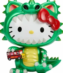 Hello Kitty - Hello Kitty Kaiju Cosplay Metallic Green Edition 8" Vinyl Figure