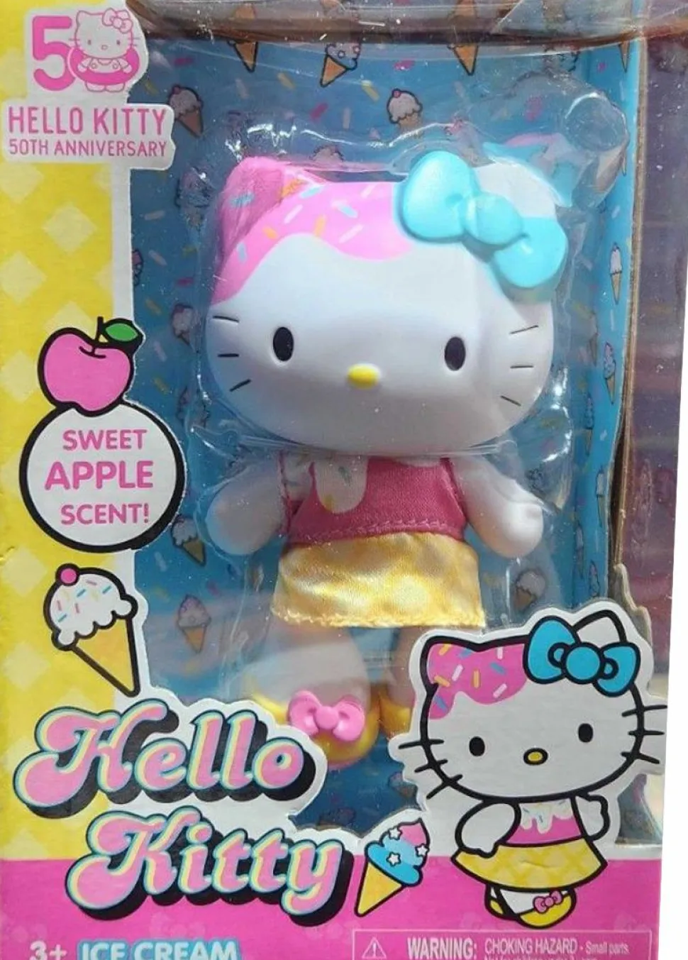 Hello Kitty - Ice Cream Hello Kitty 50th Anniversary 4" Doll