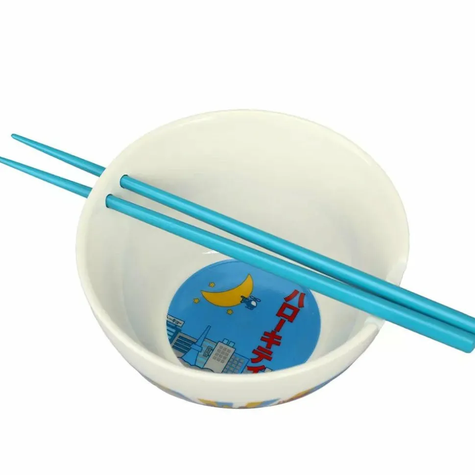 Hello Kitty - Kaiju Hello Kitty Ceramic Ramen Bowl with Chopsticks